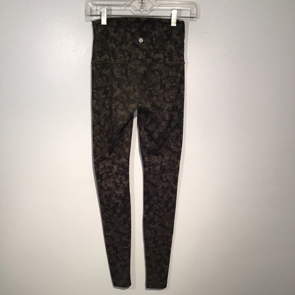 Lululemon Wunder Under Mystic Jungle Leggings Size XS - Picture 3 of 10